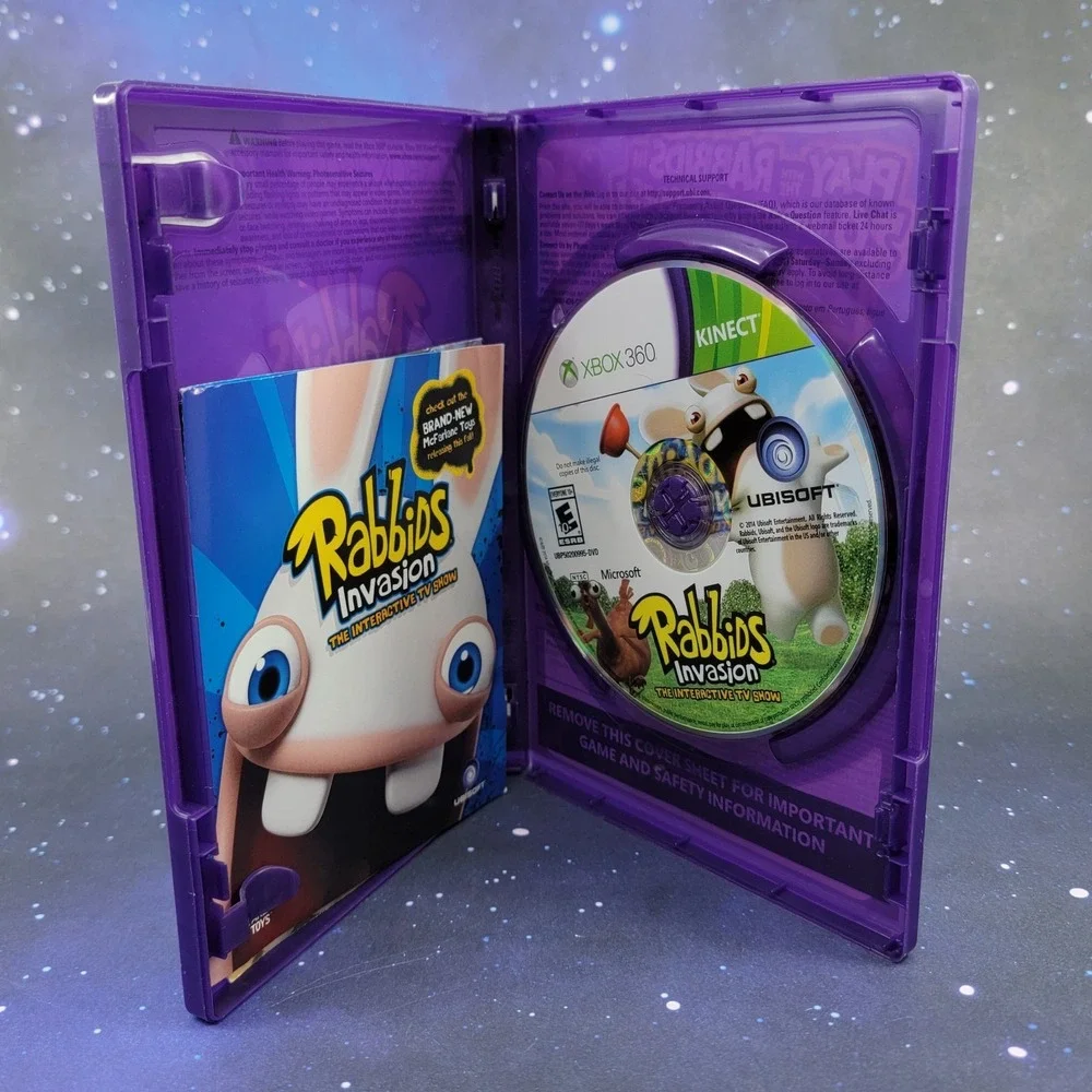 Rabbids Invasion The Interactive TV Show (Microsoft Xbox 360) Video Game